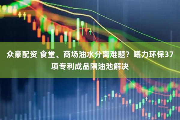 众豪配资 食堂、商场油水分离难题？曦力环保37项专利成品隔油池解决