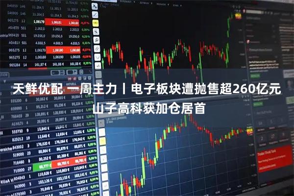 天鲜优配 一周主力丨电子板块遭抛售超260亿元 山子高科获加仓居首