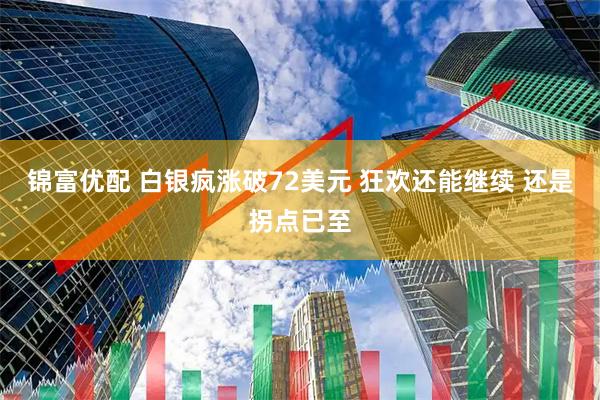 锦富优配 白银疯涨破72美元 狂欢还能继续 还是拐点已至